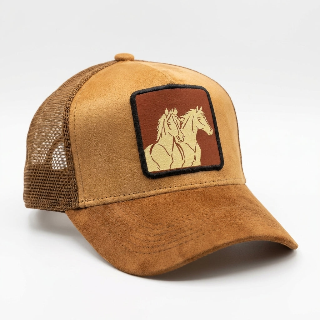 Amber Luxe Premium Suede Cap