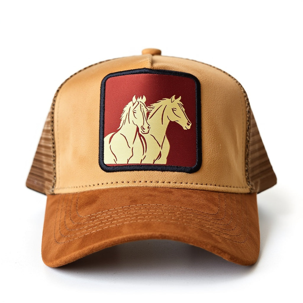 Amber Luxe Premium Suede Cap