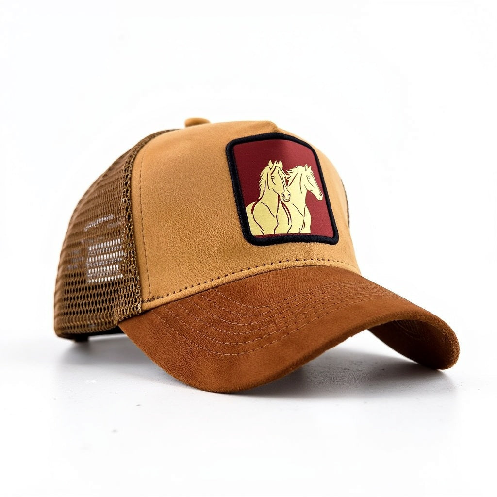 Amber Luxe Premium Suede Cap