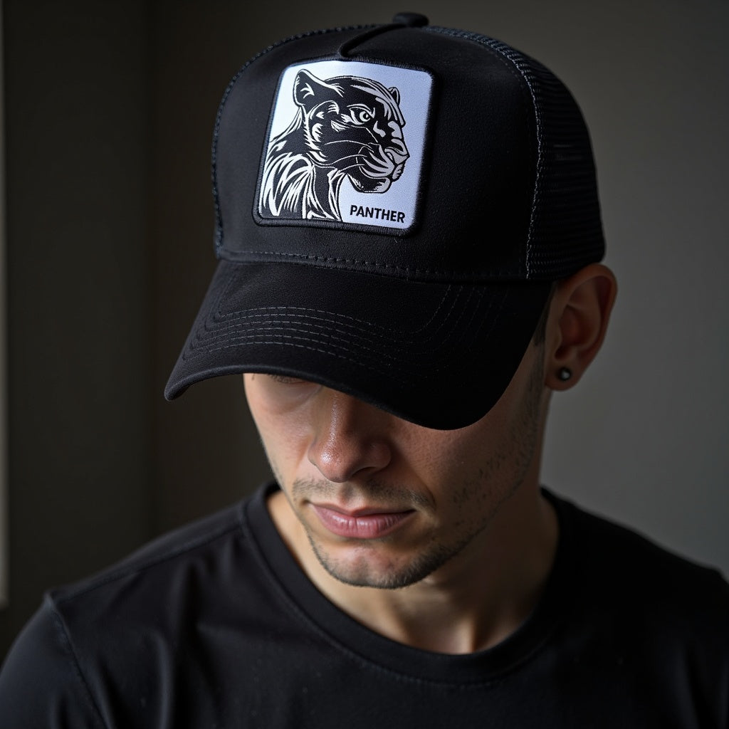 Black Panther Premium Suede Cap