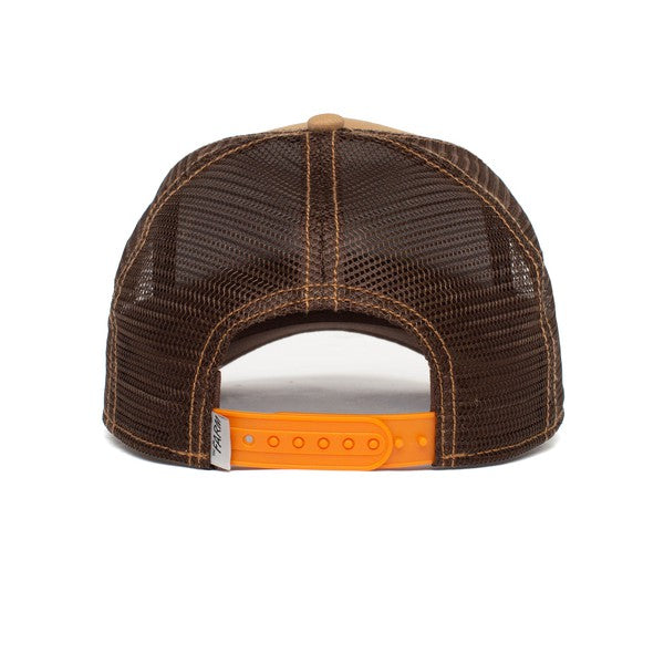 The Fox Trucker Cap - Brown