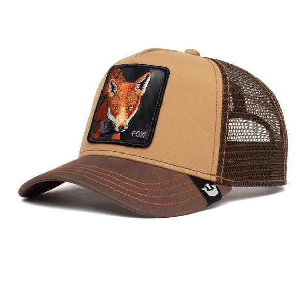 The Fox Trucker Cap - Brown