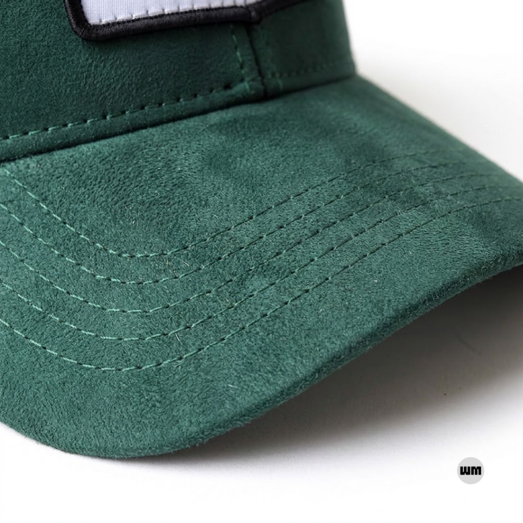 Emerald Caballos Premium Suede Cap