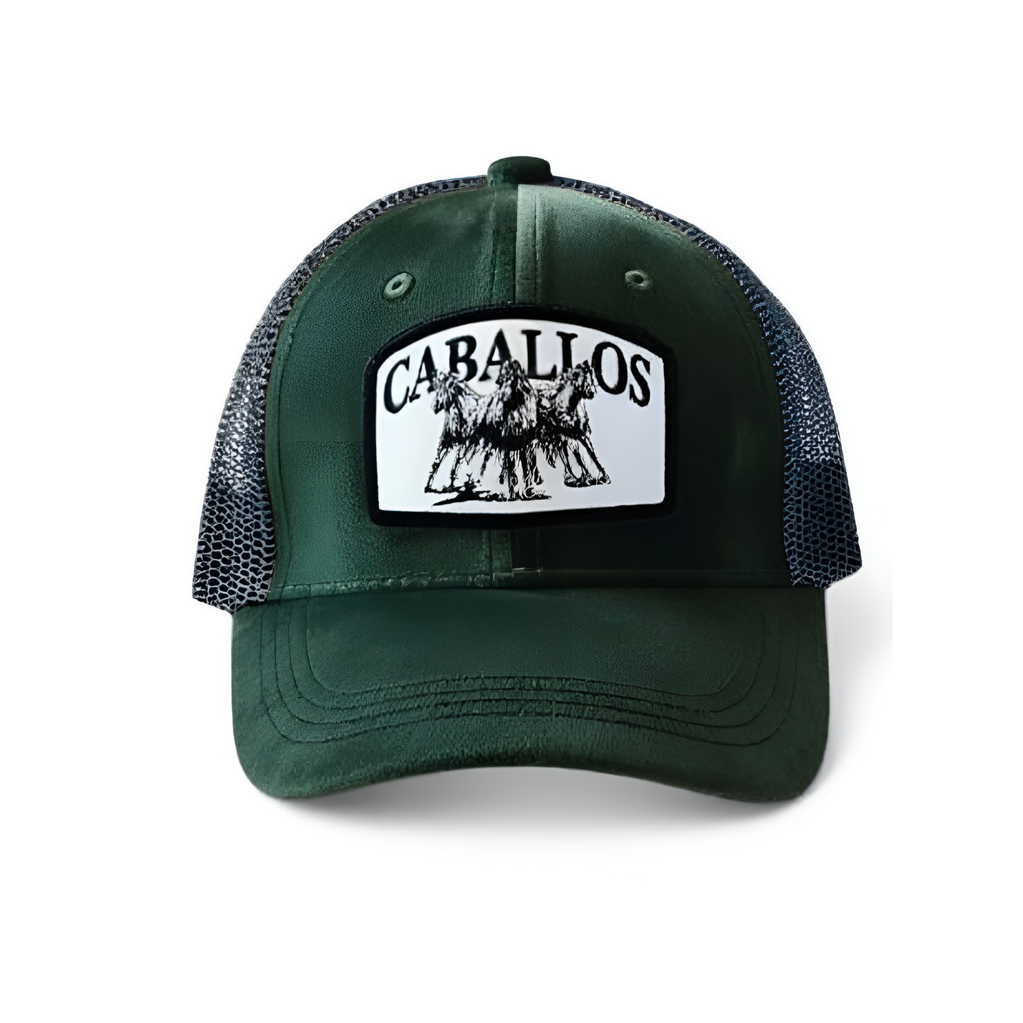 Emerald Caballos Premium Suede Cap