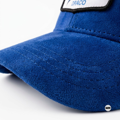 Blue Draco Premium Suede Cap