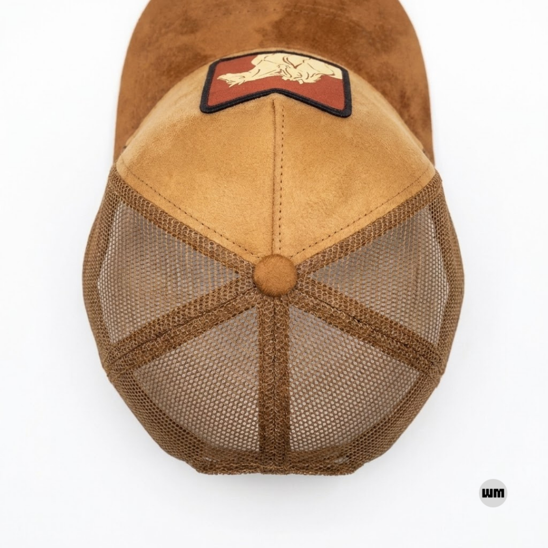 Amber Luxe Premium Suede Cap