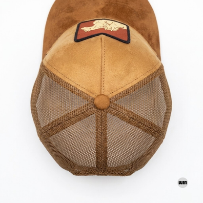 Amber Luxe Premium Suede Cap