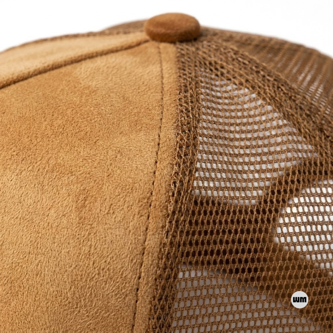 Amber Luxe Premium Suede Cap