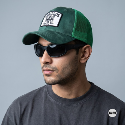 Emerald Caballos Premium Suede Cap