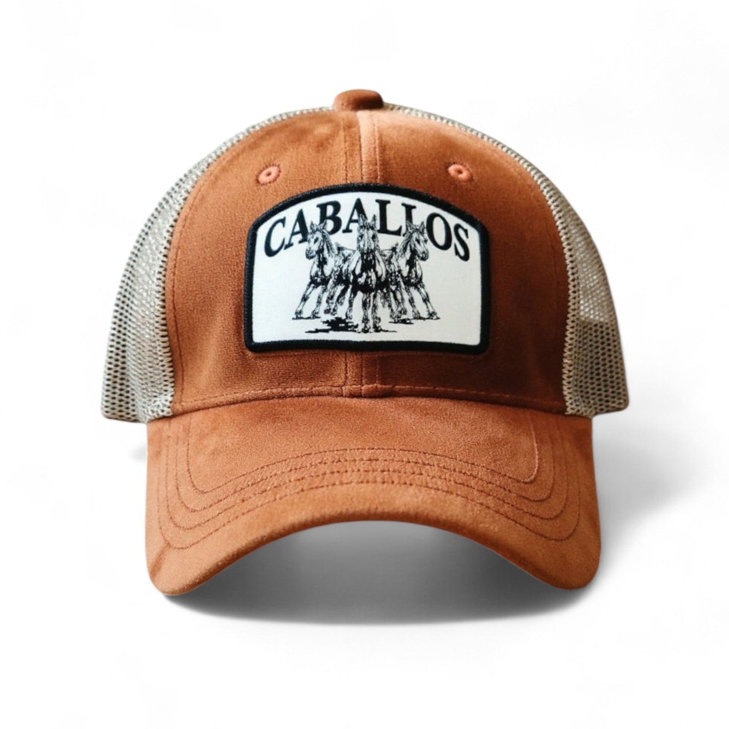 Brown Caballos Premium Suede Cap