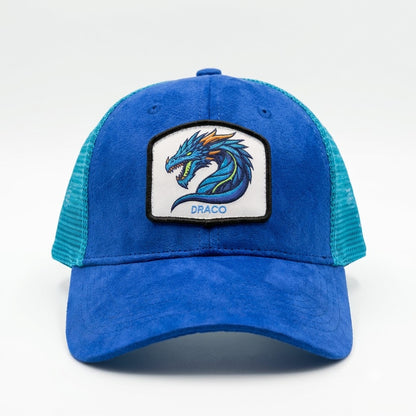 Blue Draco Premium Suede Cap