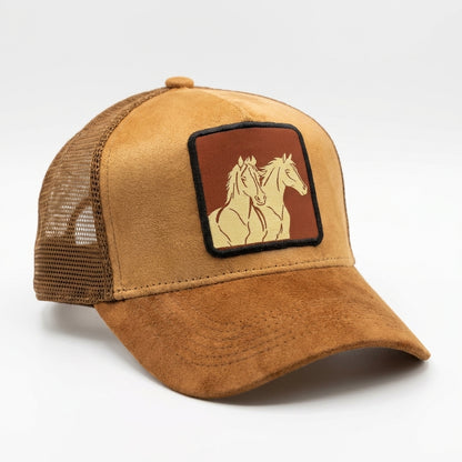 Amber Luxe Premium Suede Cap