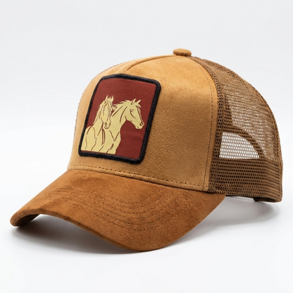 Amber Luxe Premium Suede Cap