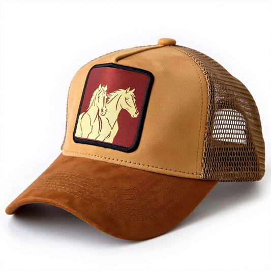 Amber Luxe Premium Suede Cap