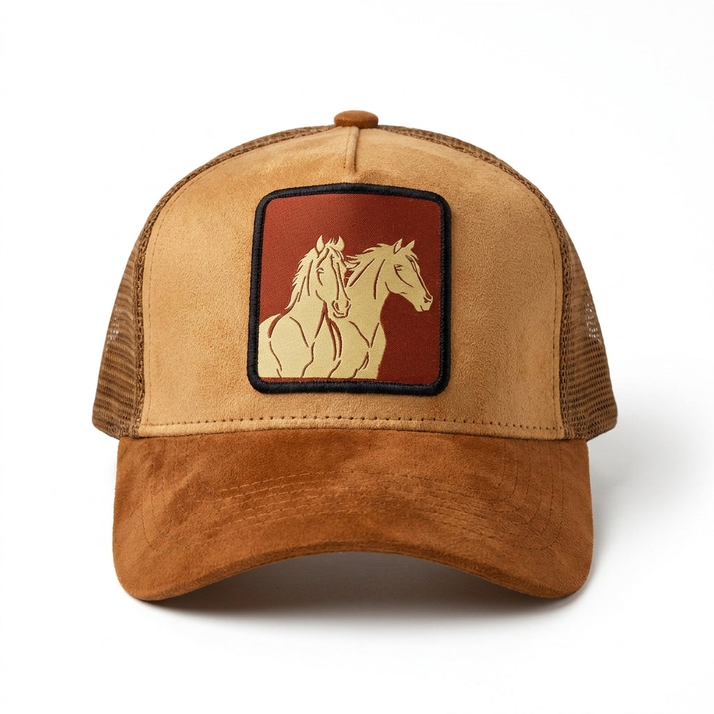 Amber Luxe Premium Suede Cap